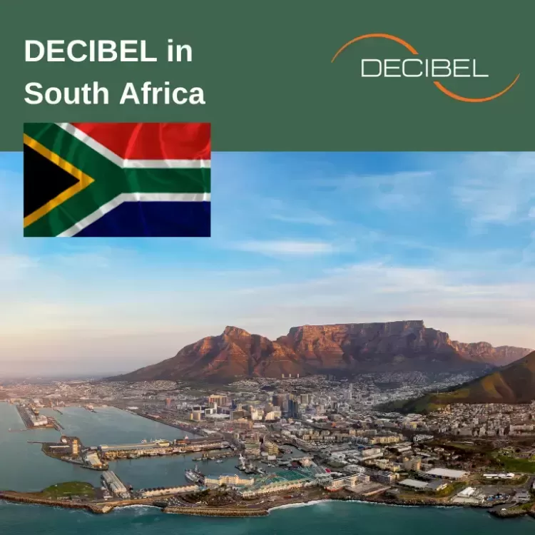 DECIBEL avasi sivuliikkeen Etelä-Afrikassa