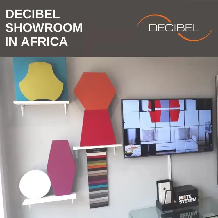 Uusi näyttelytila ​​DECIBEL-tuotteille Etelä-Afrikassa