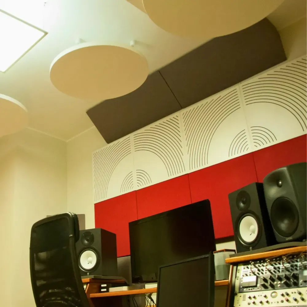 Akustiset materiaalit Saint Louis College of Music, Roomassa, Italiassa