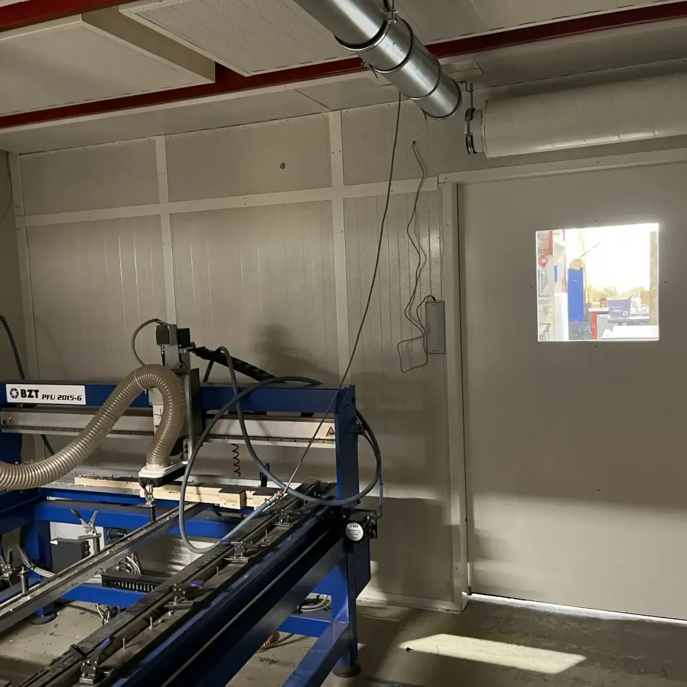 CNC-koneiden äänieristys