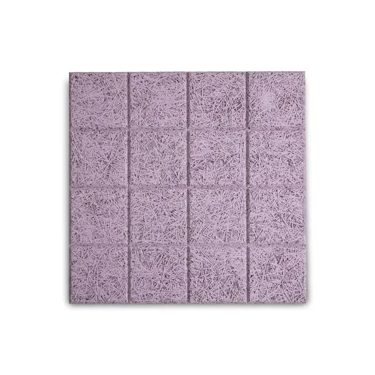 Suorat neliöt - Wood wool akustinen paneeli