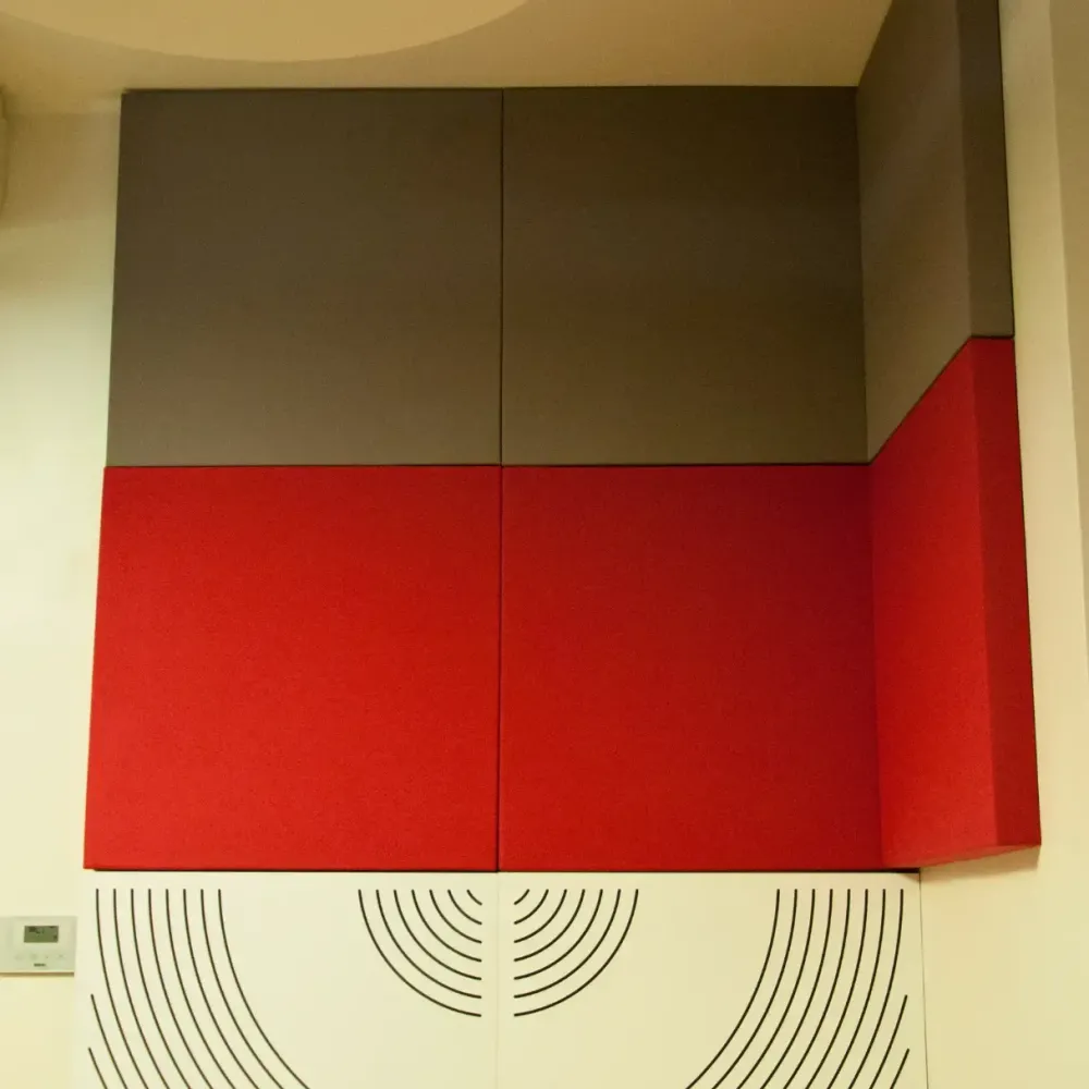 Akustiset materiaalit Saint Louis College of Music, Roomassa, Italiassa