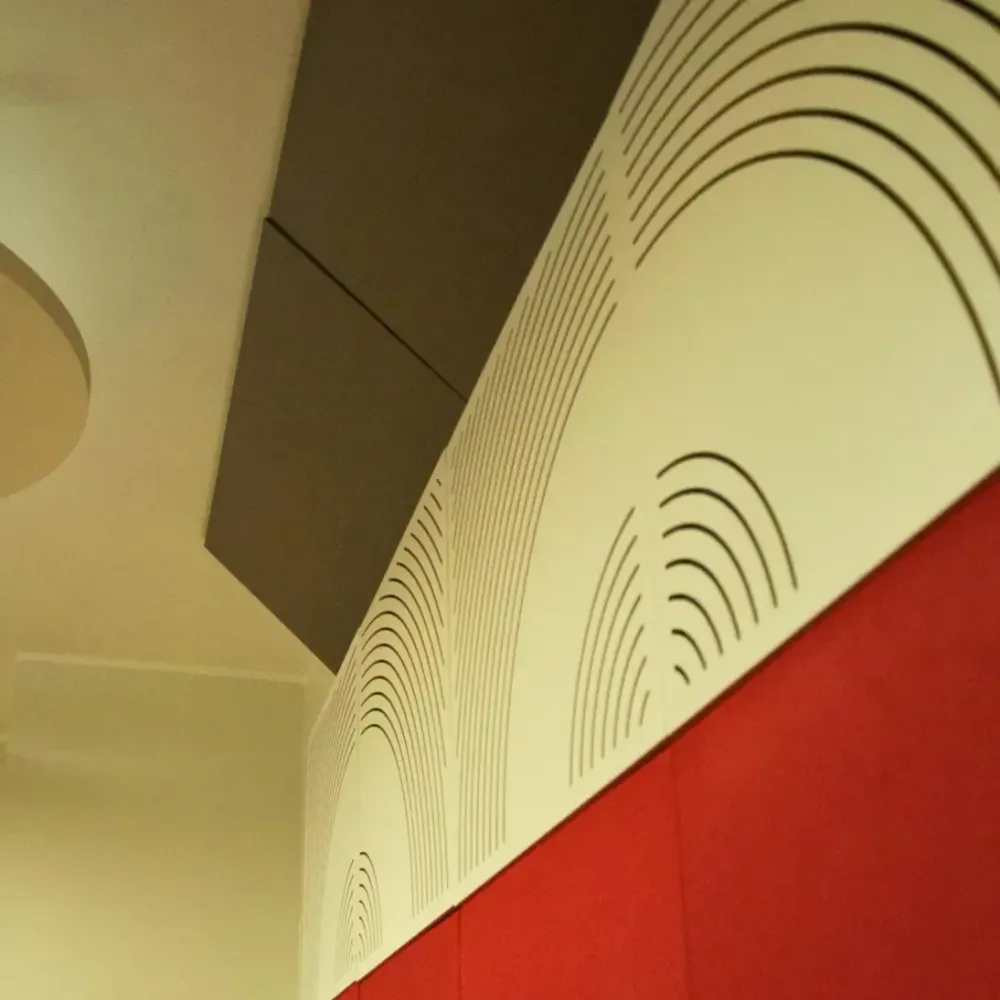 Akustiset materiaalit Saint Louis College of Music, Roomassa, Italiassa