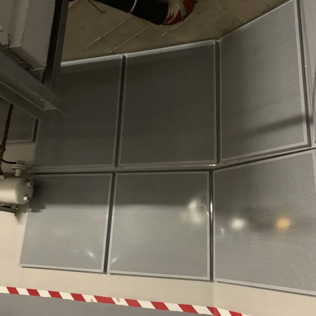 San Stefano Plazan jäähdyttimien äänieristys