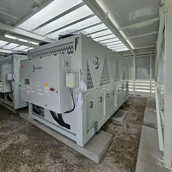 Akustinen kotelo kattojäähdyttimille Fabrik1230:lla