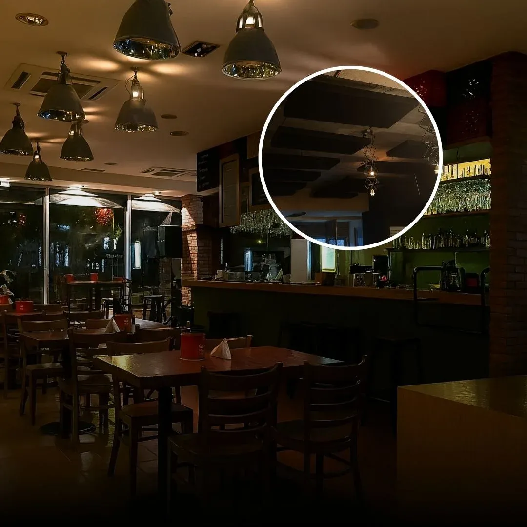 Urban Bar saa akustisen muodonmuutoksen räätälöidyillä ratkaisuilla