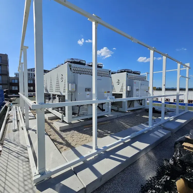 Akustinen kotelo kattojäähdyttimille Fabrik1230:lla