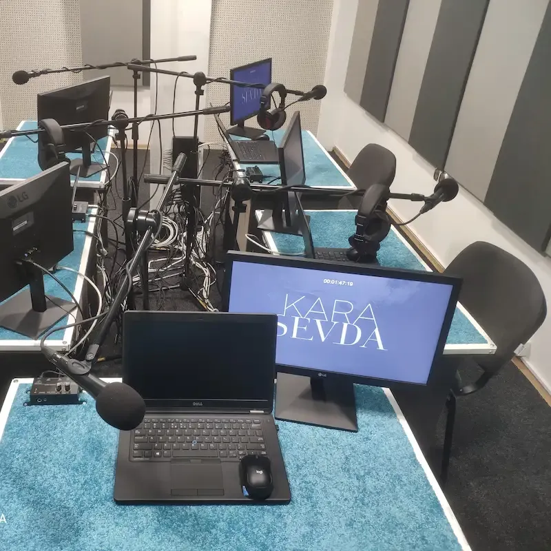 Akustiikkakäsittely äänitysstudiolle Sofiassa