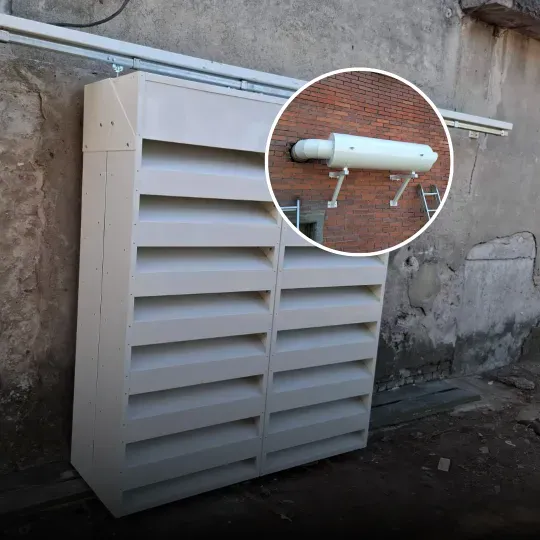 Teollisuuden melunvaimennus Smurfit Westrockin tehtaalla