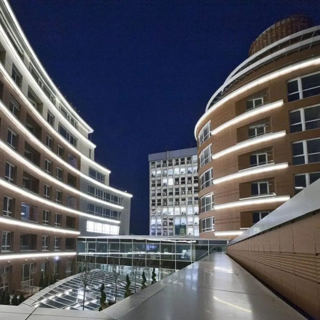Ravintolan äänieristys "San Stefano Plazassa"