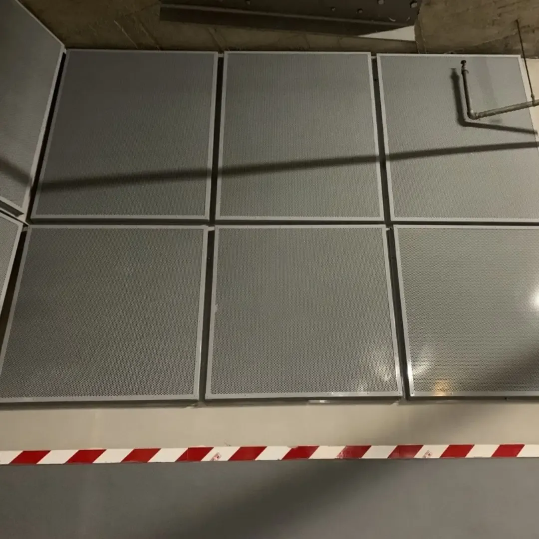 San Stefano Plazan jäähdyttimien äänieristys