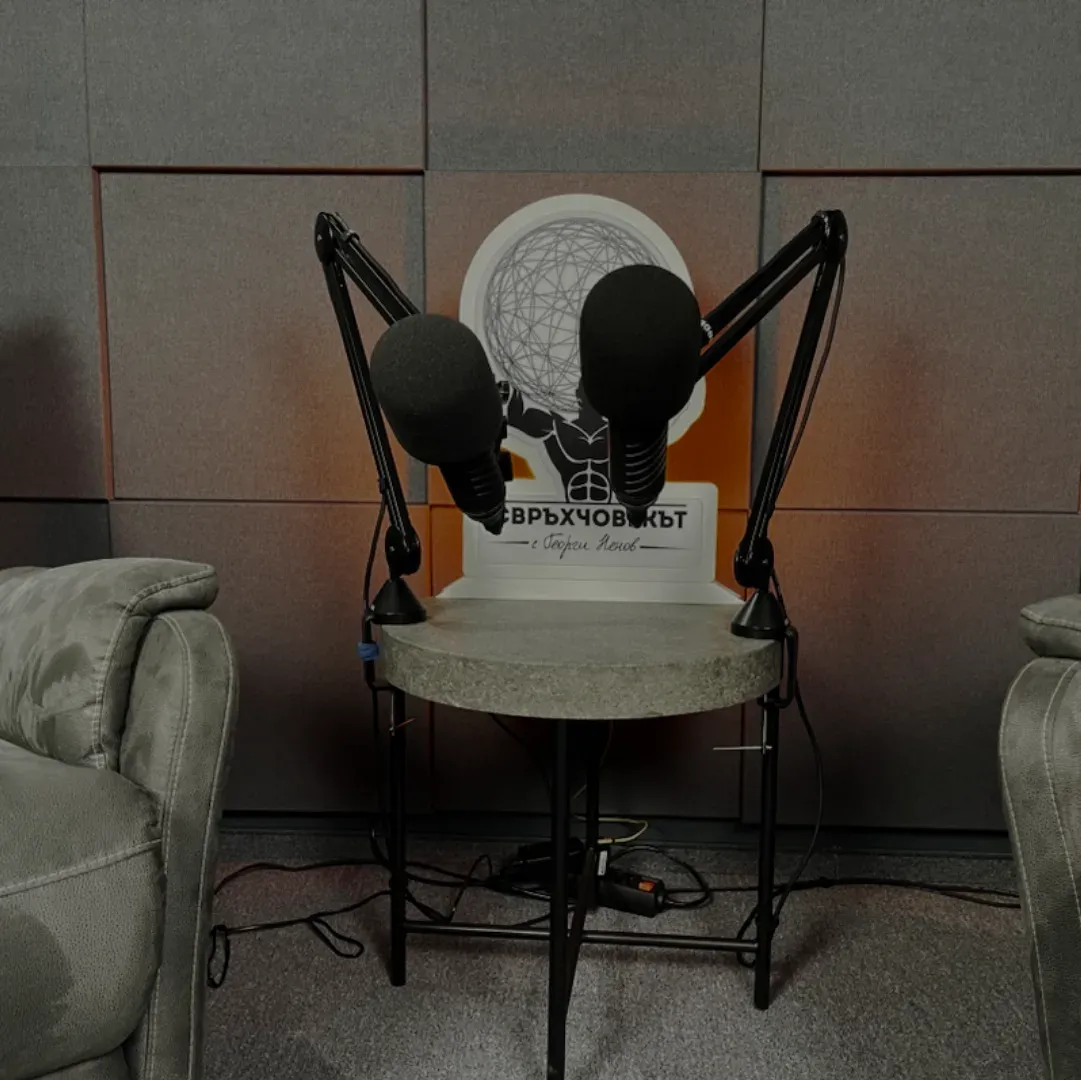 Podcast-studion akustinen muodonmuutos