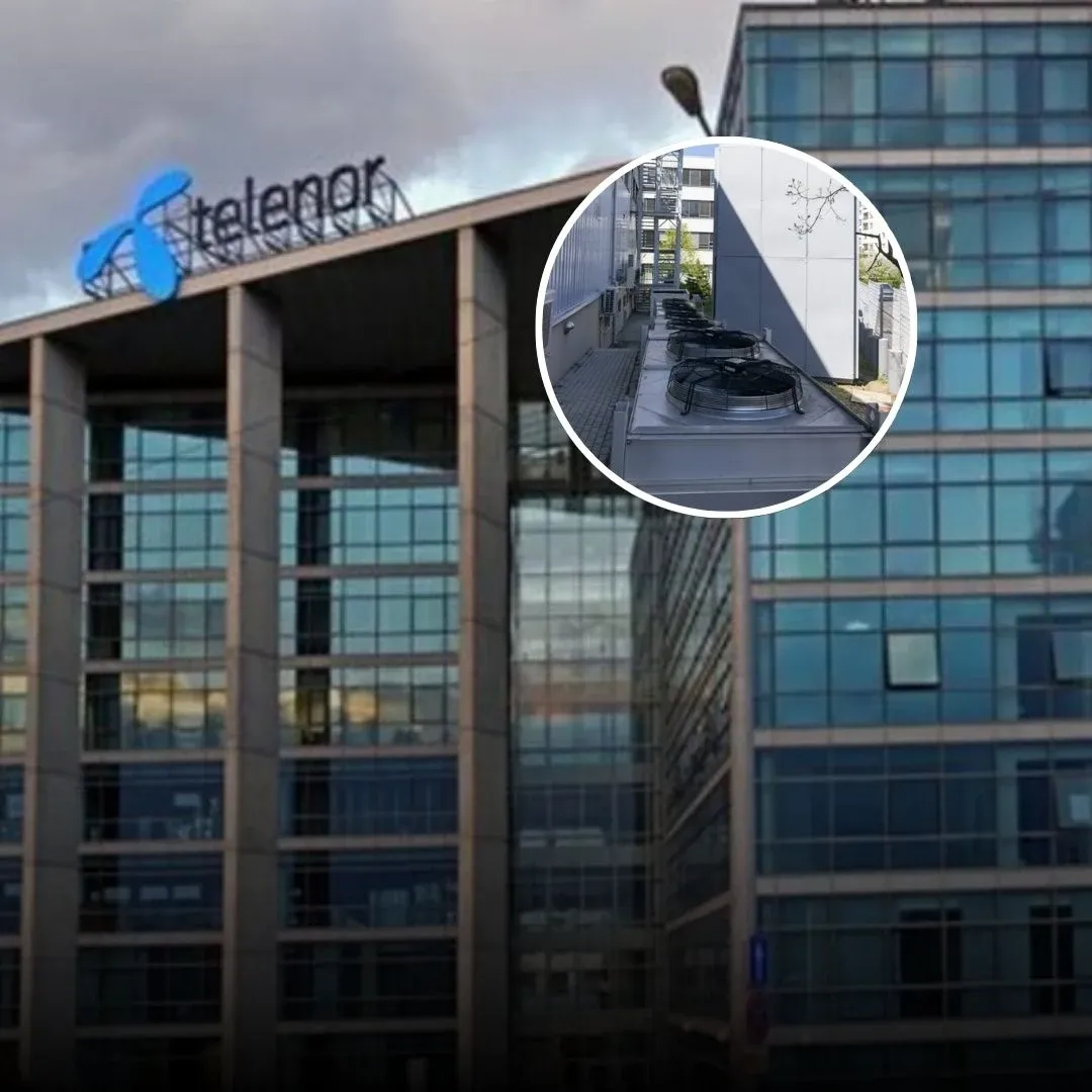 Generaattorin äänieristys Telenorissa