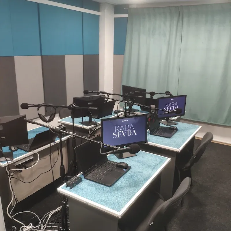 Akustiikkakäsittely äänitysstudiolle Sofiassa